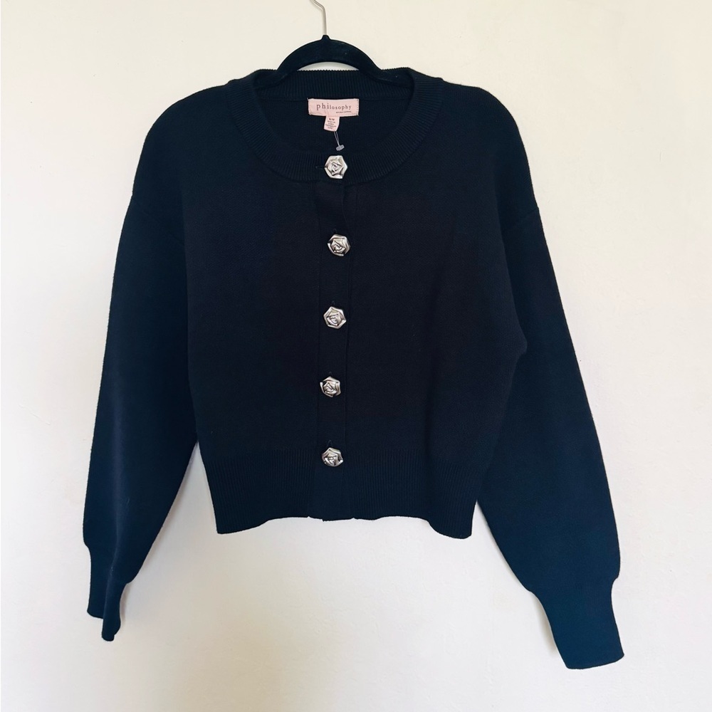 NWT Philosophy Cardigan Sweater - Picture 6 of 9